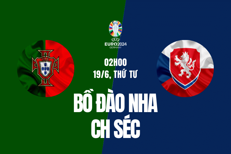 Bồ đào nha vs CH Séc