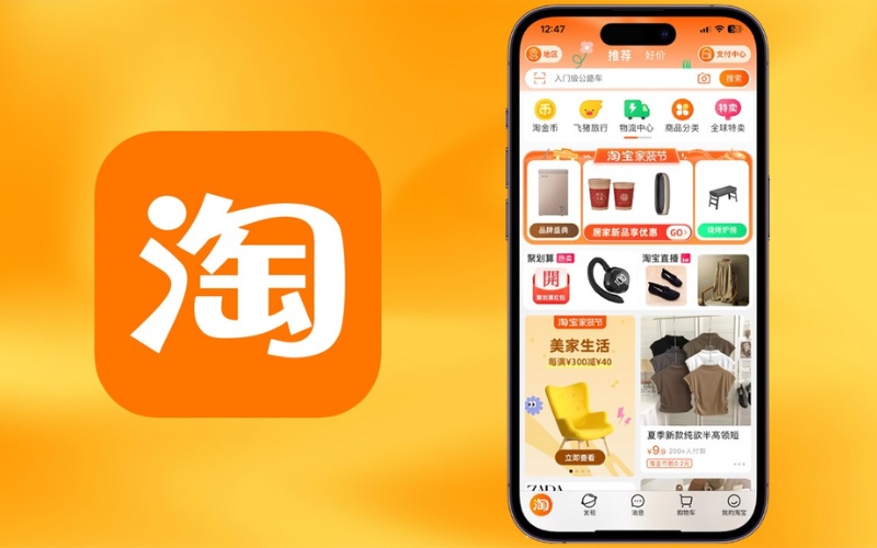 Cách đăng ký tài khoản Taobao trên điện thoại và máy tính giao diện mới