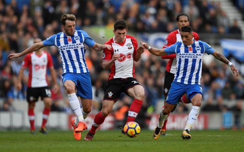 Brighton được đánh giá cao hơn Southampton về phong độ thi đấu