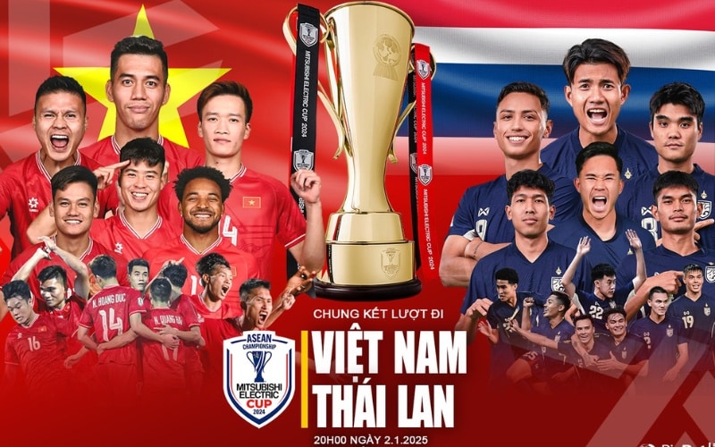 Chung kết lượt về: Việt Nam vs Thái Lan