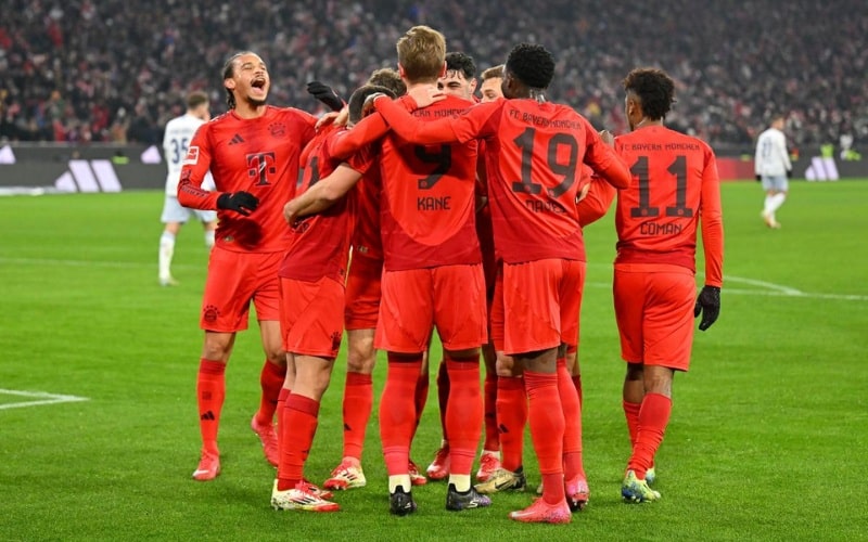 Hoffenheim bất lực trước sức mạnh của Bayern Munich
