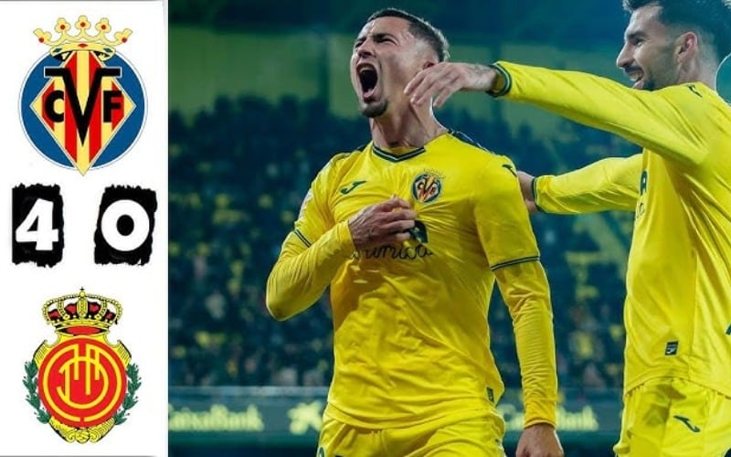 Villarreal vs Mallorca - Tàu ngầm vàng quá mạnh