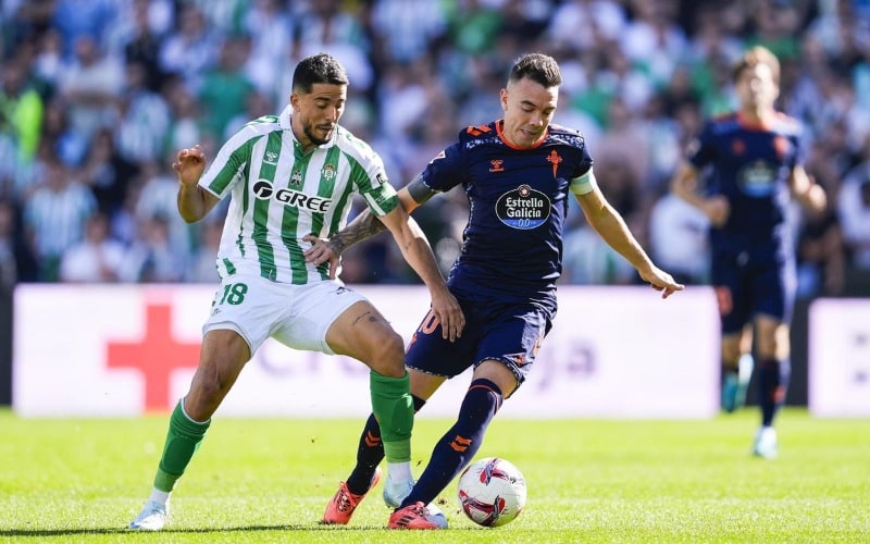 Celta Vigo và Real Betis đều đang gặp khó khăn