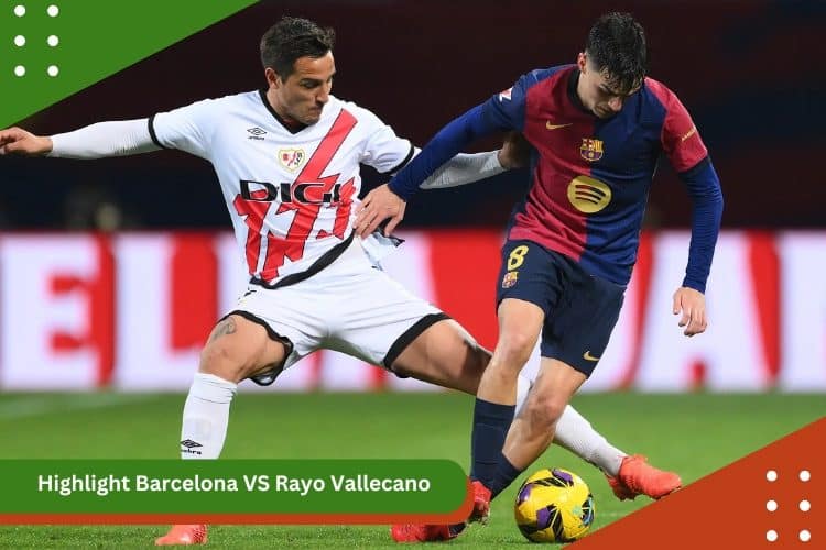 Highlight Barcelona VS Rayo Vallecano