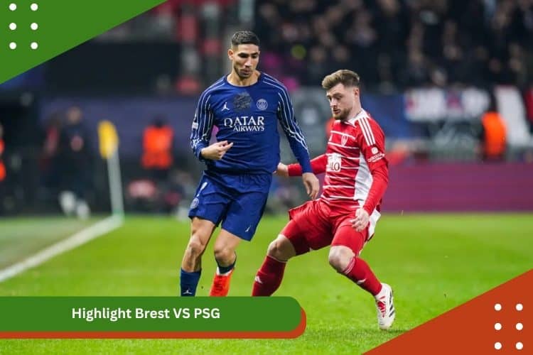 Highlight Brest VS PSG