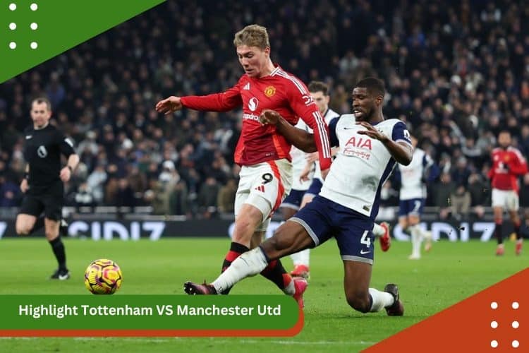 Highlight Tottenham VS Manchester Utd