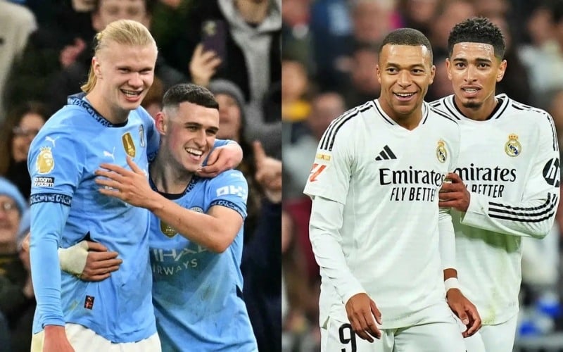 Real Madrid vs Man City: Cuộc đối đầu kinh điển