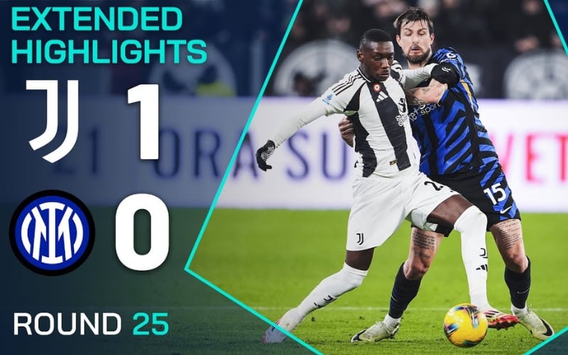 Juventus và Inter đã cống hiến một trận đấu đầy kịch tính