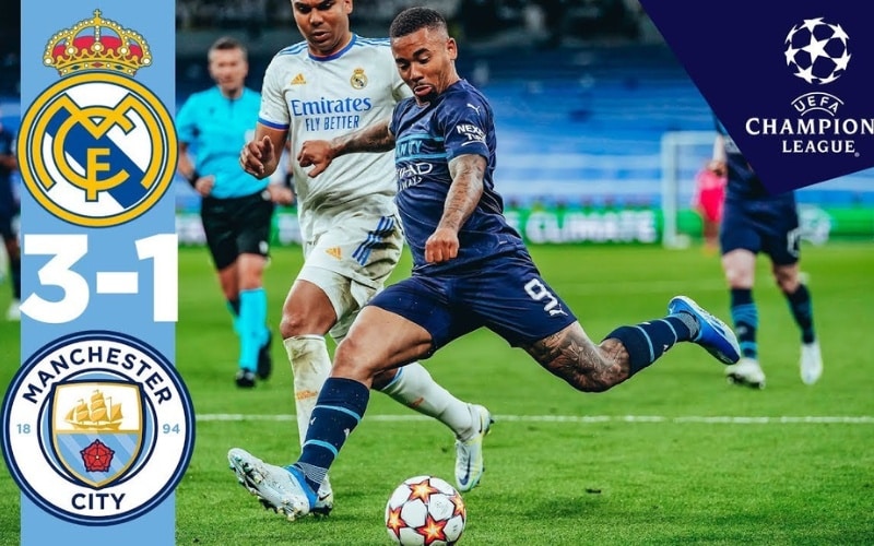 Real Madrid vs Manchester City: Trận cầu đỉnh cao tại Champions League
