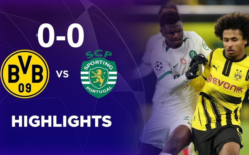 Dortmund vs Sporting CP: Trận cầu căng thẳng tại Champions League
