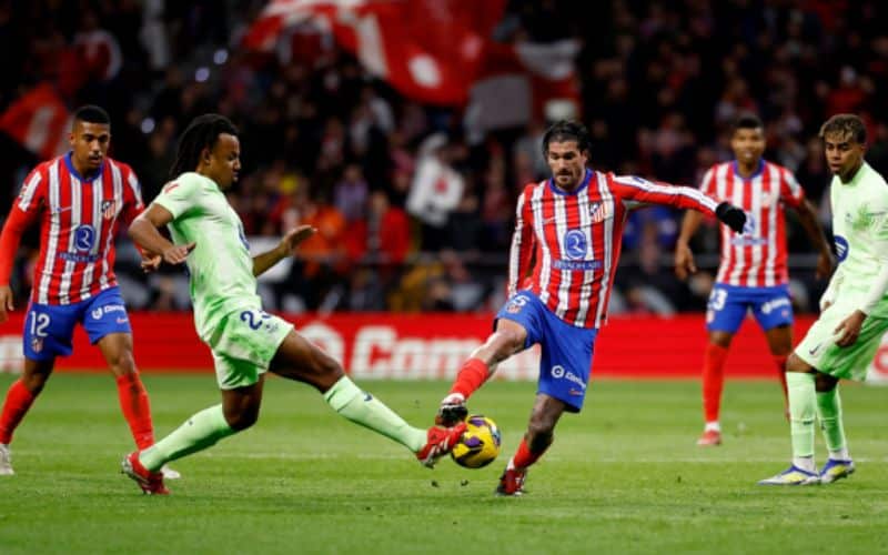 Chỉ số sức mạnh Atletico Madrid vs Barcelona